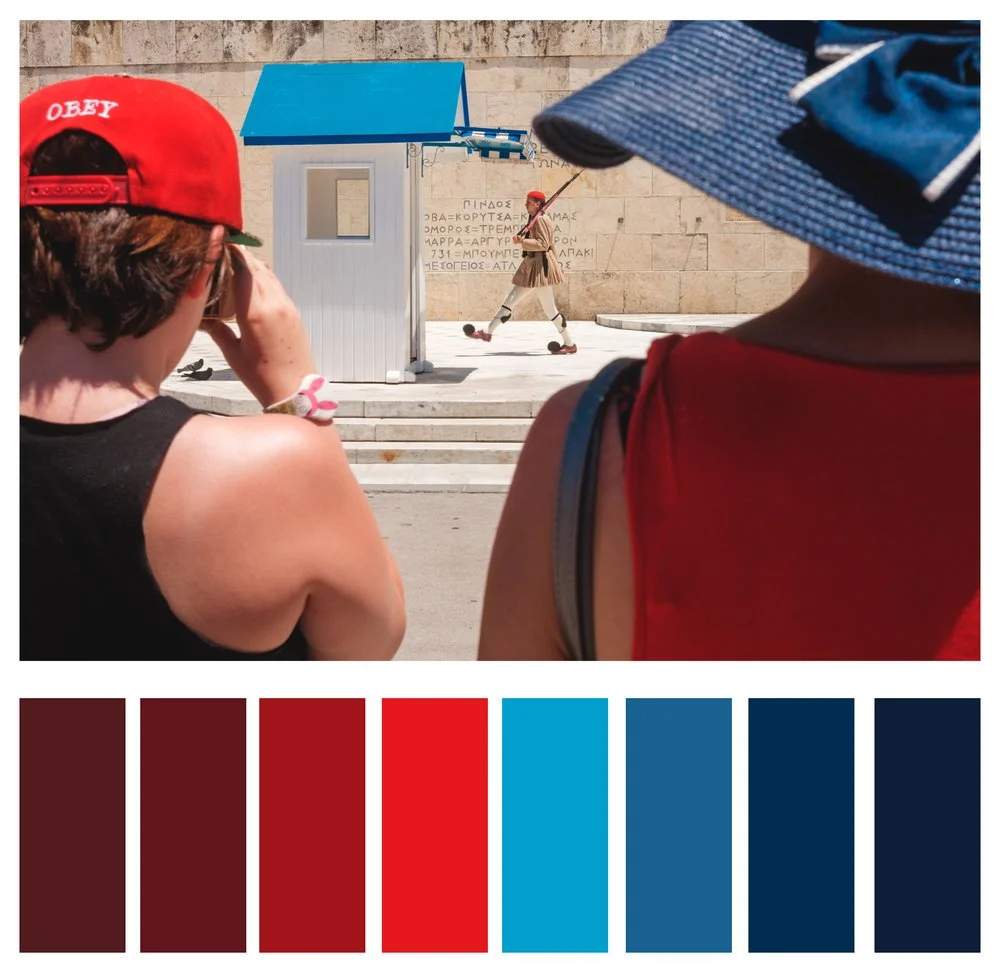 Primary colors in photography